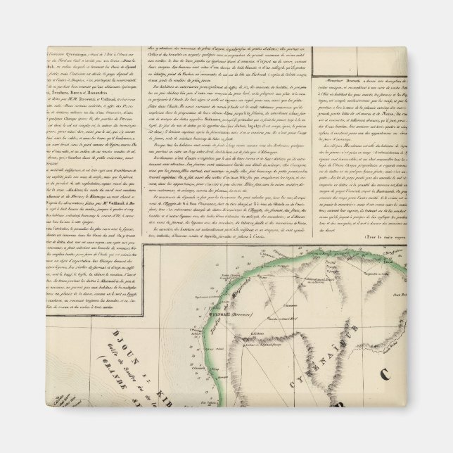 Kreta, Griechenland, Libyen 4 Magnet (Vorne)
