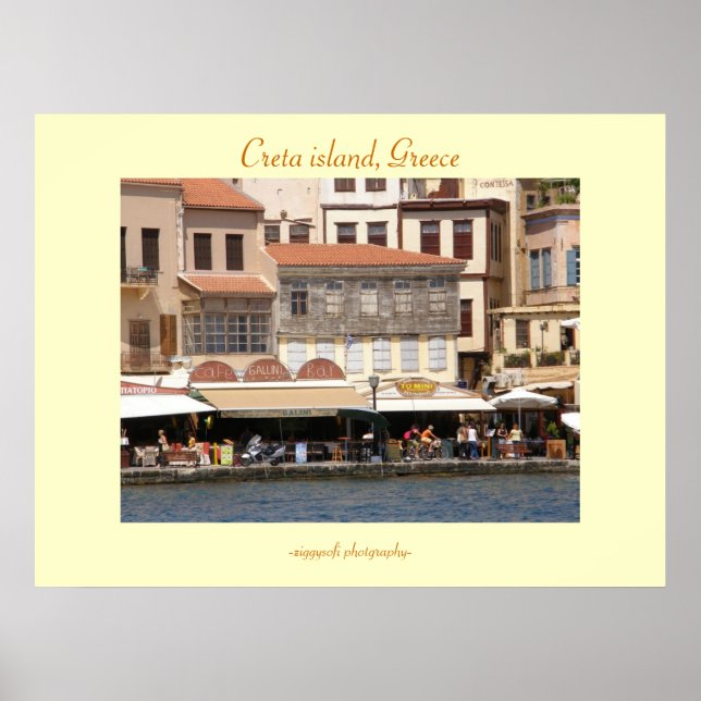 Kreta, Griechenland-Poster Poster (Vorne)