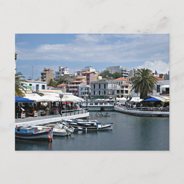 Kreta, Griechenland Postkarte (Vorderseite)