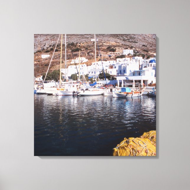 Kreta Griechenland Stretched Canvas Print Leinwanddruck (Vorderseite)