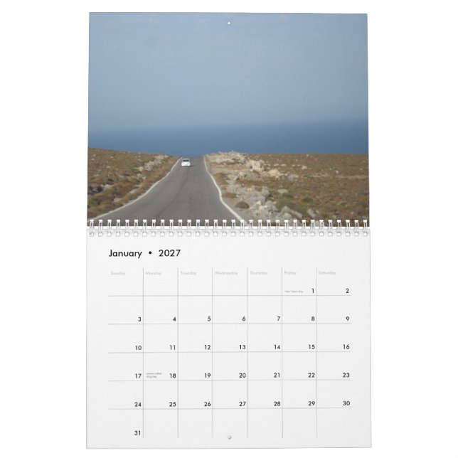 Kreta Kalender (Jan 2027)