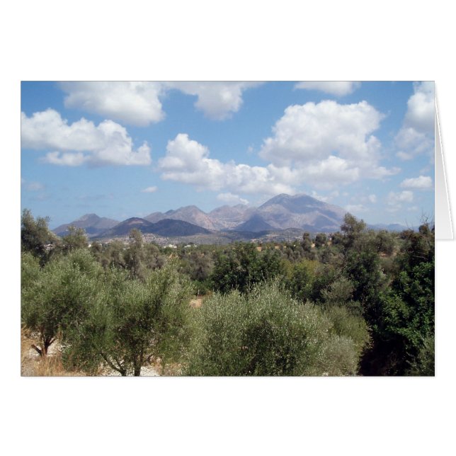 Kreta Summer Landschaftlich (Vorderseite (Horizontal))