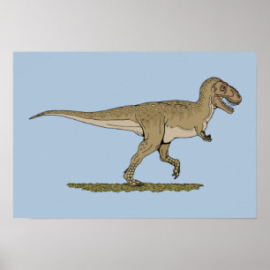 Kretakeale Dinosaurier Tyrannosaurus rex Poster
