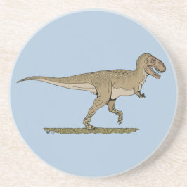 Kretakeale Dinosaurier Tyrannosaurus rex Sandstein Untersetzer