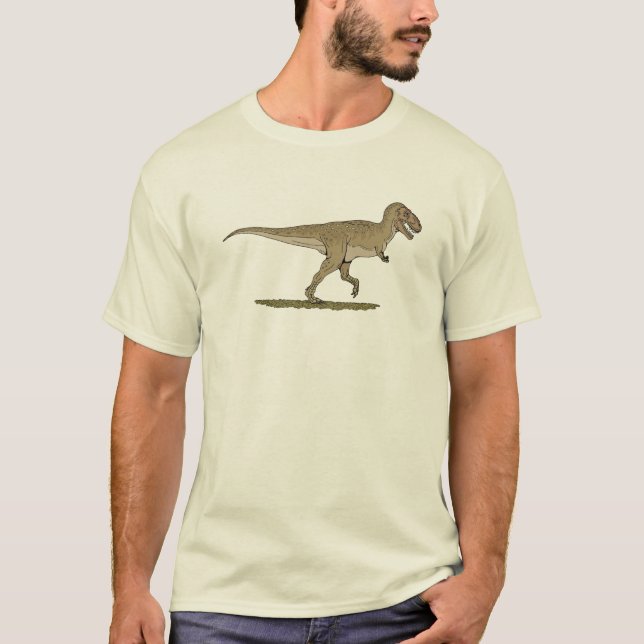 Kretakeale Dinosaurier Tyrannosaurus rex T-Shirt (Vorderseite)