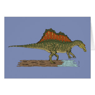 Kretakhaltiger Dinosaurier Spinosaurus