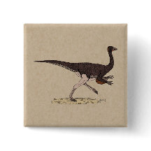 Kretakischer Dinosaurier Ornithomimus