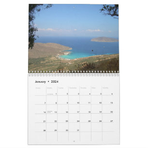 KRETE, GRIECHISCHER Mauerkalender Kalender