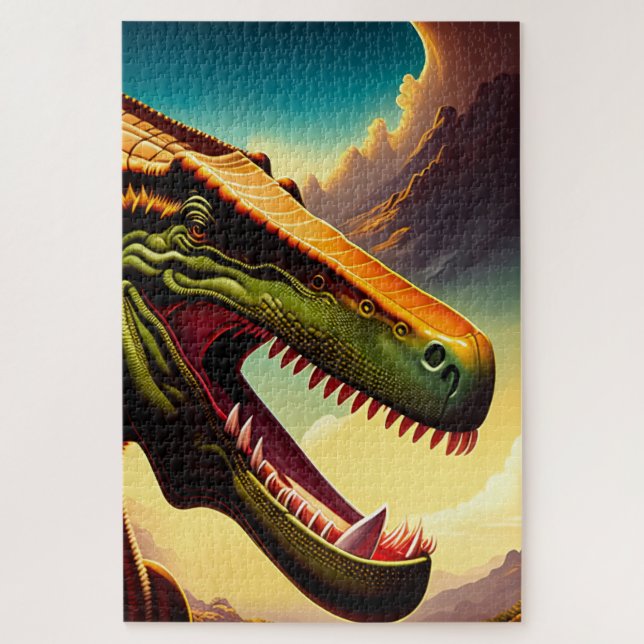 Kretische Besucher 1014 Stück Jigsaw Puzzle (Vertikal)