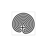 Kretischer Labyrinth-Stempel, Irrgarten-Stempel, G