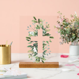 Kreuz 2025 acrylschild