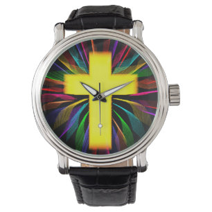 Kreuz Armbanduhr