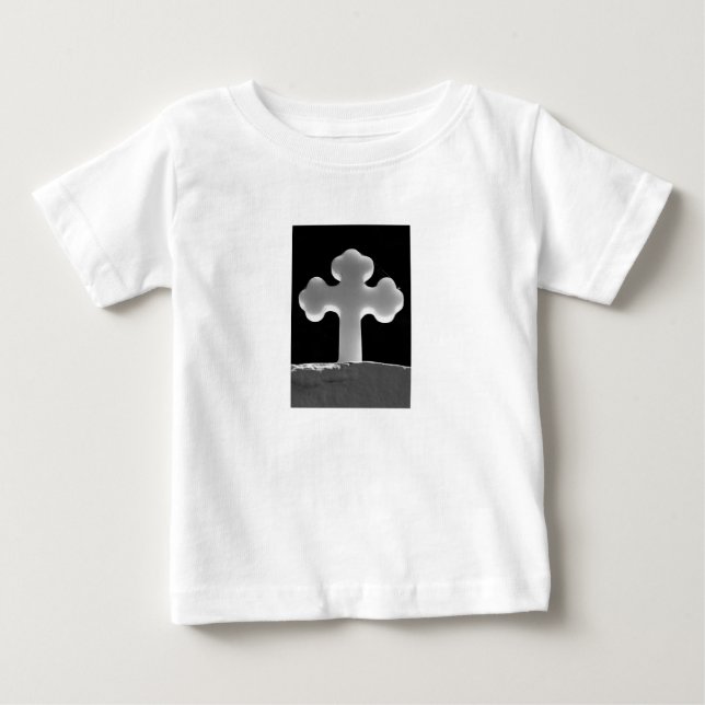 Kreuz Baby T-shirt (Vorderseite)