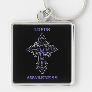 Kreuz/Bewusstsein...Lupus Schlüsselanhänger