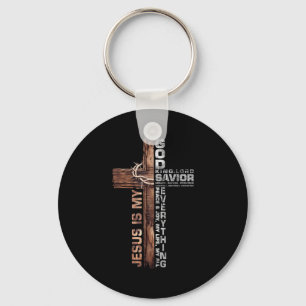 Kreuz Christen Jesus Ist Mein Gott König Herr Heil Schlüsselanhänger