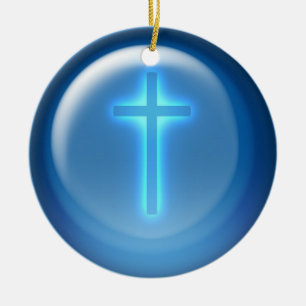 Kreuz - Christlich Keramikornament