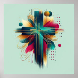 Kreuz Christliches Poster