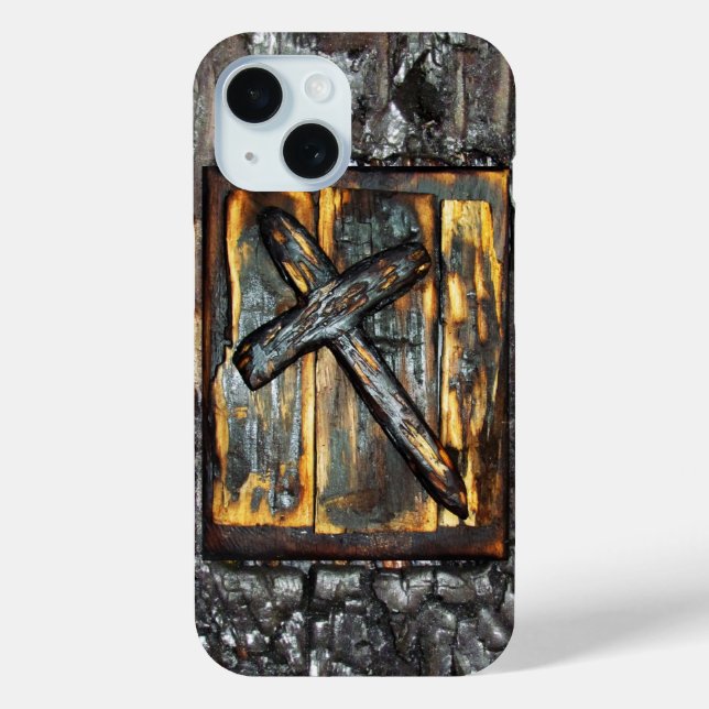 Kreuz der Apokalypse Case-Mate iPhone Hülle (Rückseite)