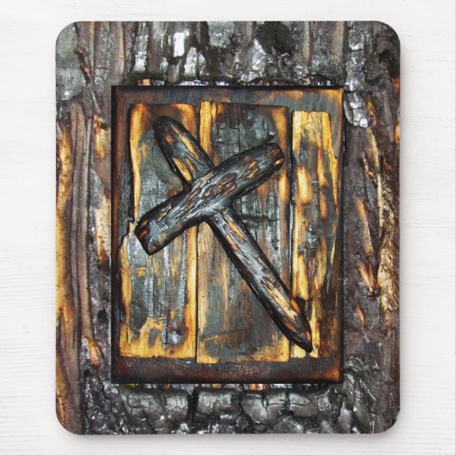 Kreuz der Apokalypse Mousepad (Vorne)