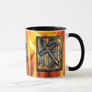 Kreuz der Apokalypse Tasse