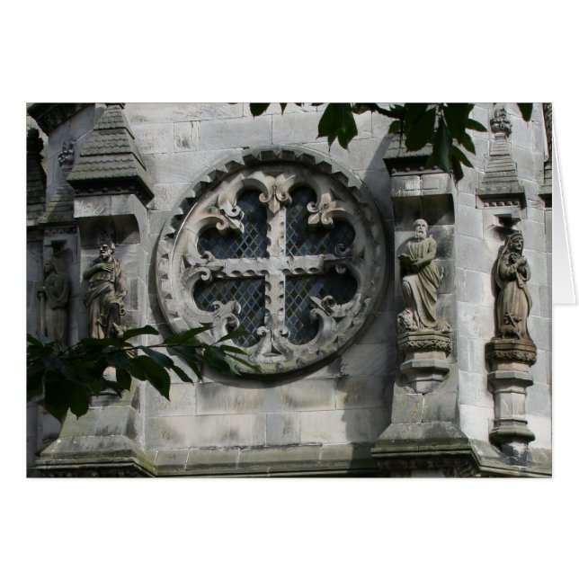 Kreuz der Liebe Rosslyn Kapellkarte (Vorderseite (Horizontal))