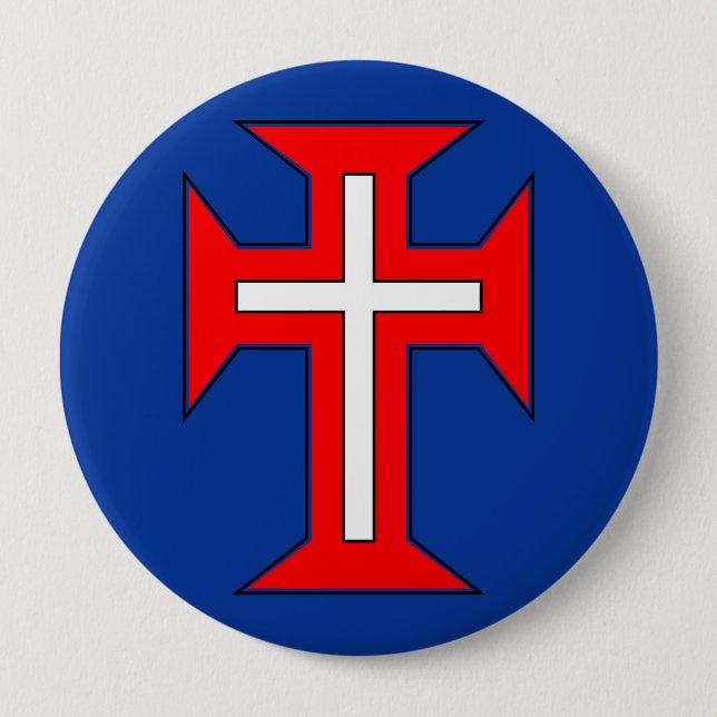Kreuz der Militärorden Christi Button (Vorderseite)