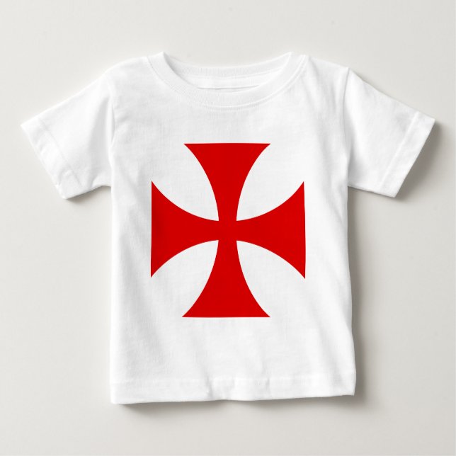Kreuz der Ritter Templar Baby T-shirt (Vorderseite)