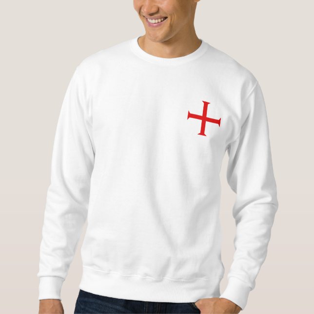 Kreuz des Rotes Sweatshirt (Vorderseite)