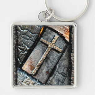 Kreuz des Schutzes Schlüsselanhänger