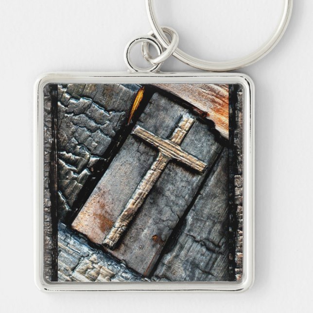 Kreuz des Schutzes Schlüsselanhänger (Vorne)
