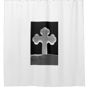 Kreuz Duschvorhang