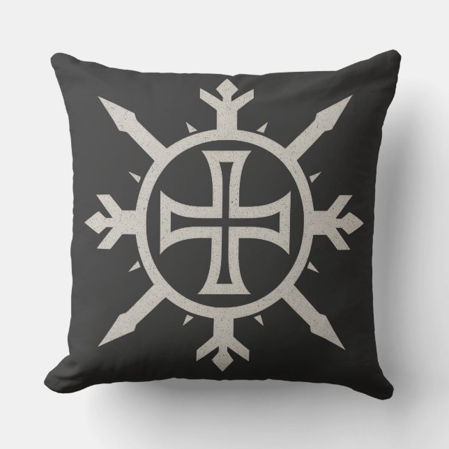 "Kreuz-Emblem"  Kissen (Vorderseite)