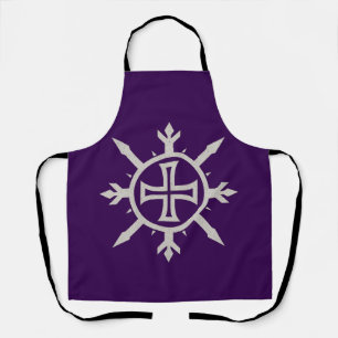 "Kreuz-Emblem" Schürze