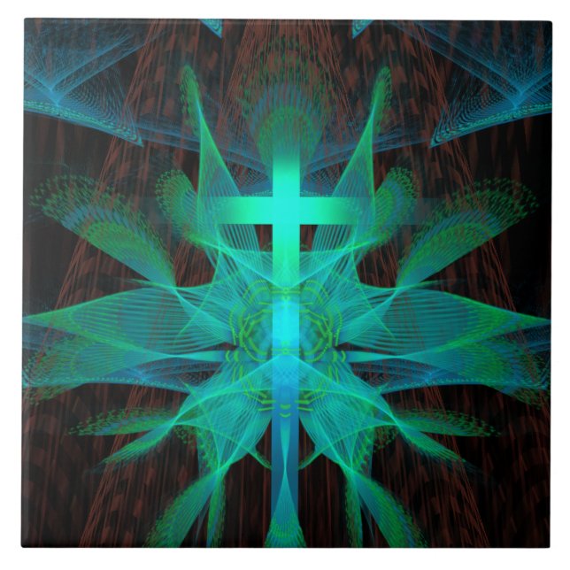 Kreuz Fliese (Vorderseite)