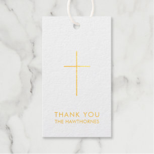 Kreuz Gold Geschenkanhänger