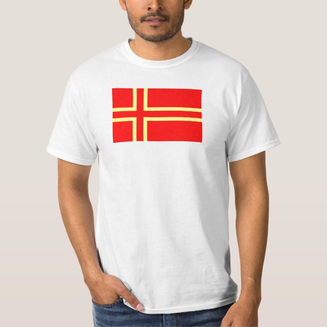Kreuz heiliger Olaf T-Shirt (Vorderseite)