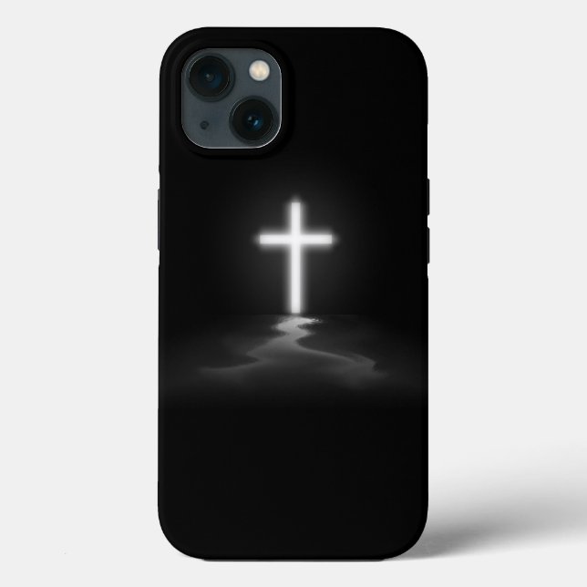 Kreuz im Fall Mist Case-Mate iPhone Case-Mate iPhone Hülle (Rückseite)