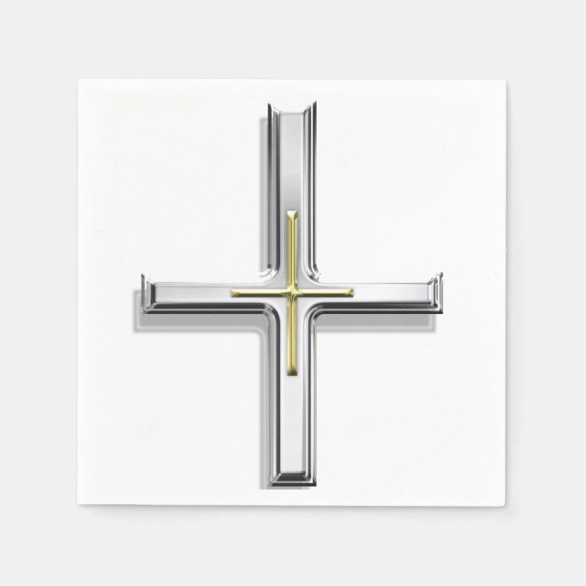 Kreuz im Glauben I Serviette (Vorderseite)