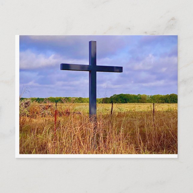 Kreuz in der Landesnotecard Postkarte (Vorderseite)