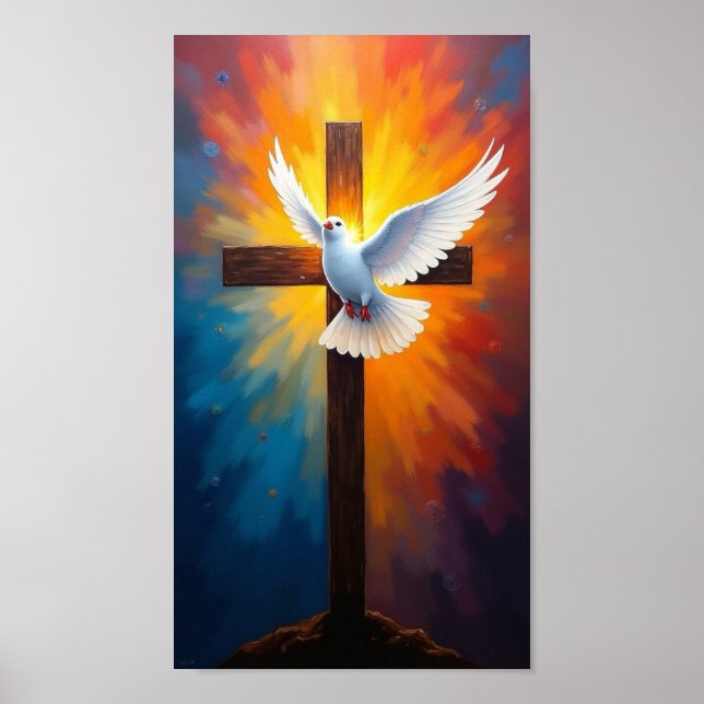 Kreuz Poster (Vorne)