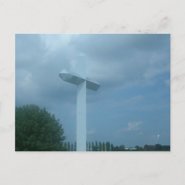 Kreuz Postkarte (Vorderseite)