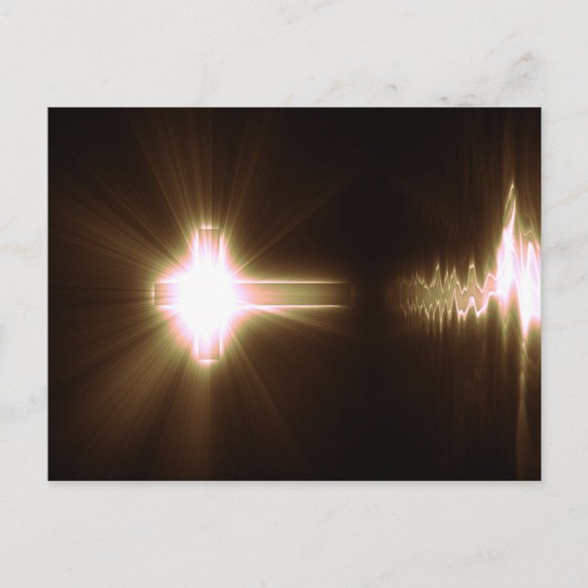 Kreuz Postkarte (Vorderseite)