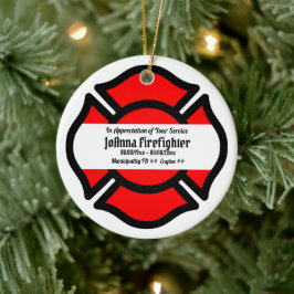 Kreuz St. Florians (Art 2) Keramik Ornament