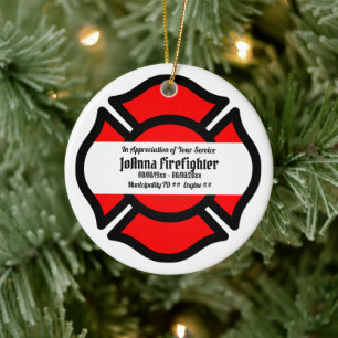 Kreuz St. Florians (Art 2) Keramik Ornament