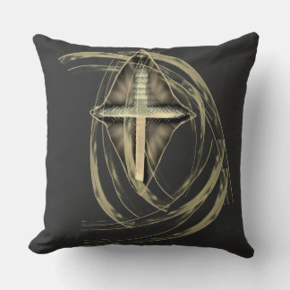 Kreuz T-Shirt Christliches Design Kissen