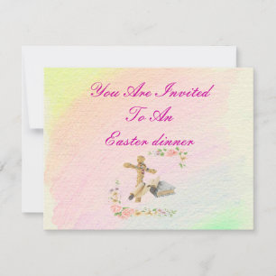 Kreuz und Bibel - Einladung