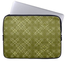 Kreuz und Quer Eleganz Laptopschutzhülle