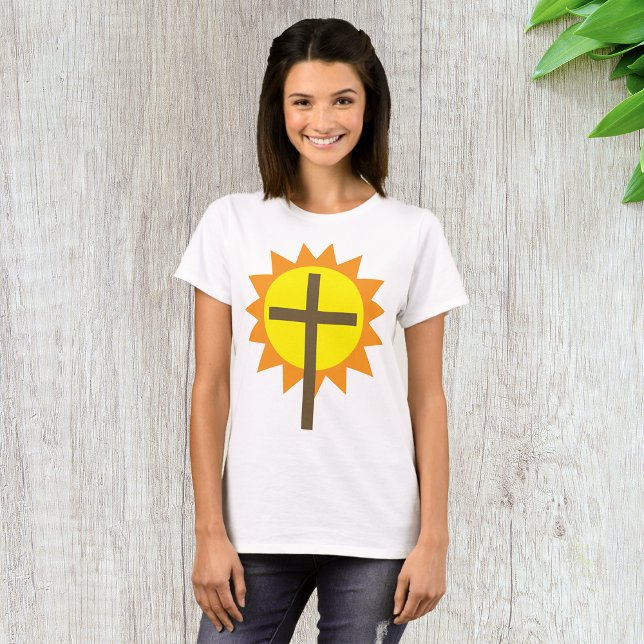 Kreuz und Sonnenschein T-Shirt (Von Creator hochgeladen)