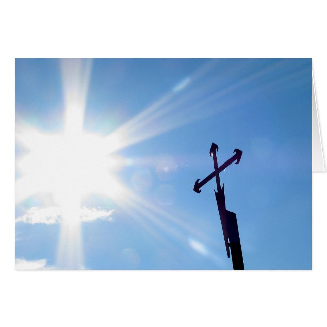 Kreuz von St- Jameskarte (Vorderseite (Horizontal))