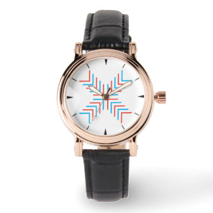 Kreuz X Armbanduhr